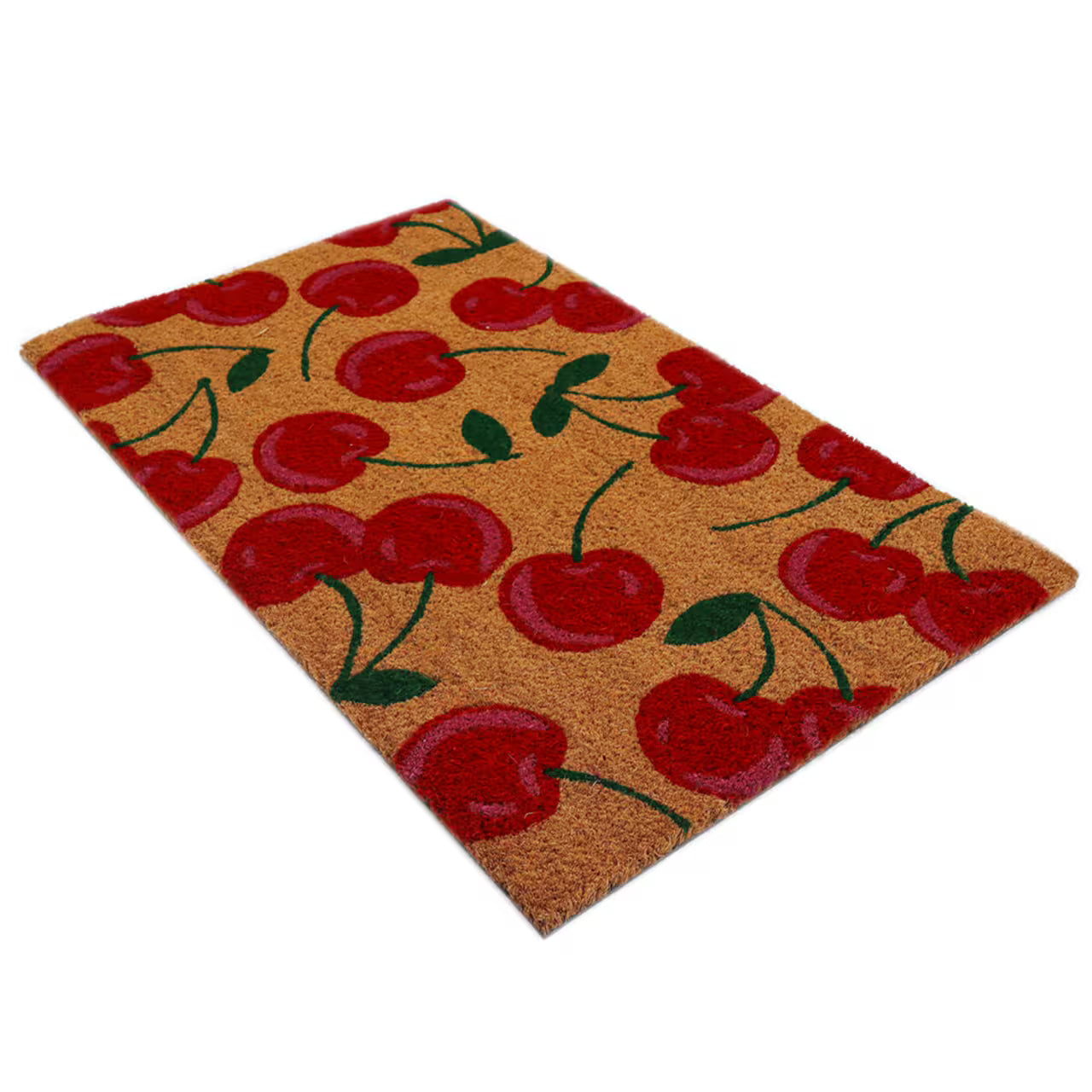 Charming Cherries Coir Doormat