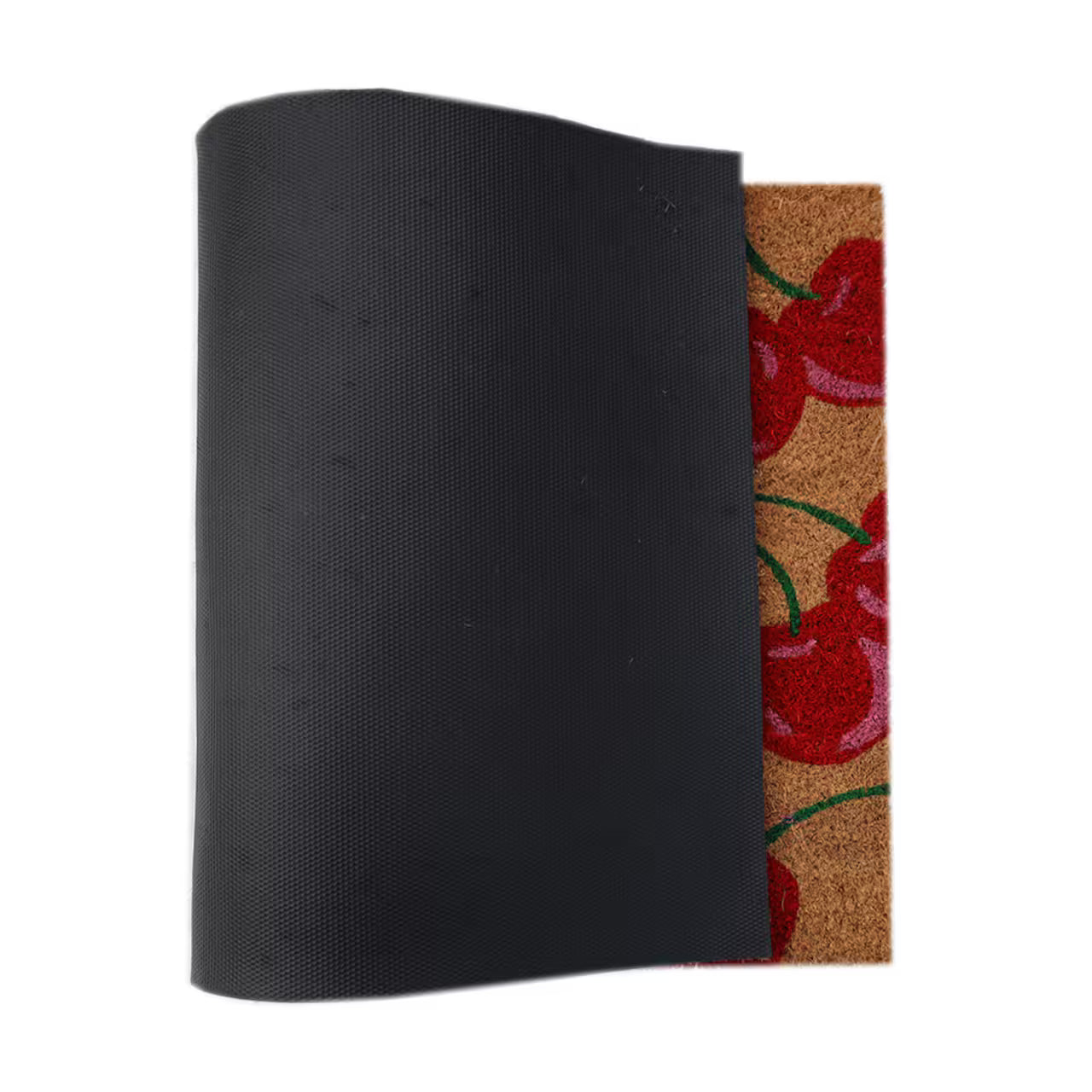 Charming Cherries Coir Doormat