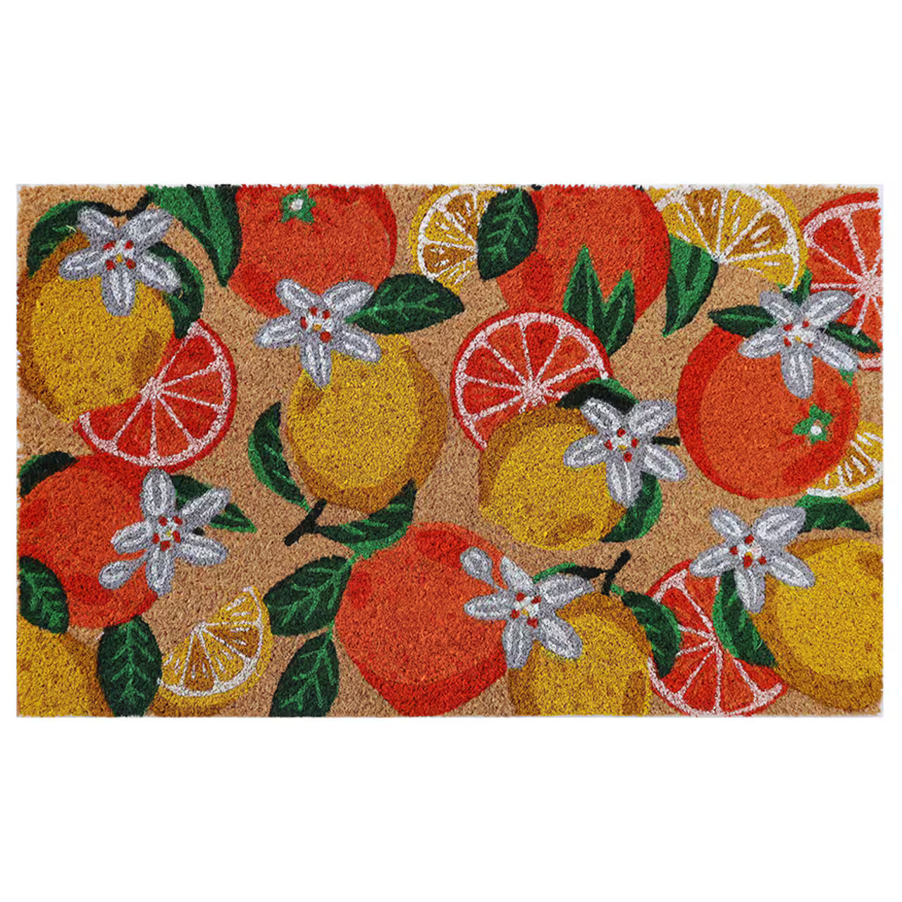 Citrus and Sunshine Coir Doormat