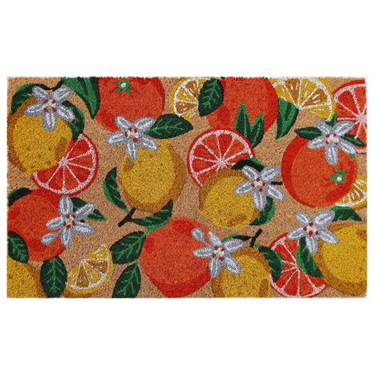 Citrus and Sunshine Coir Doormat