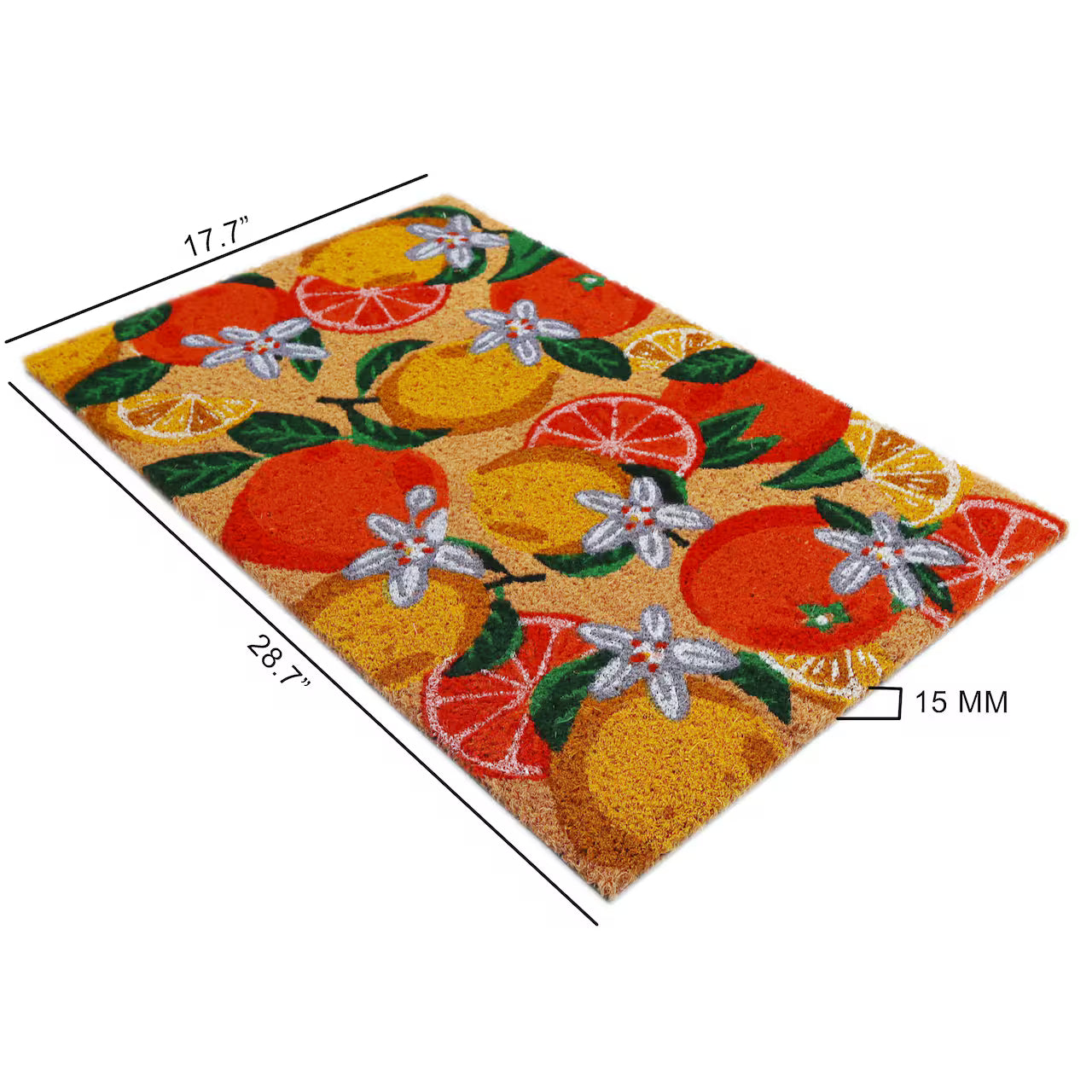 Citrus and Sunshine Coir Doormat