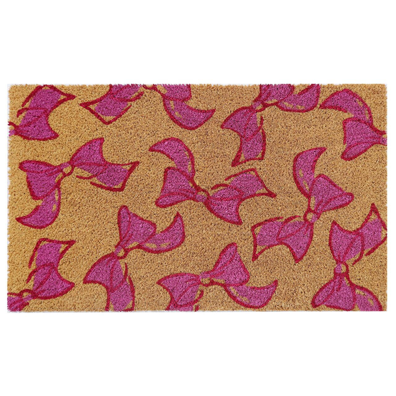 Put A Bow On It Coir Doormat