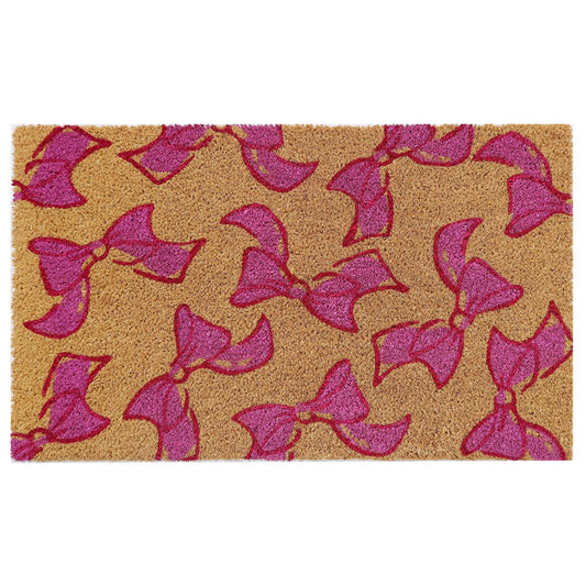 Put A Bow On It Coir Doormat