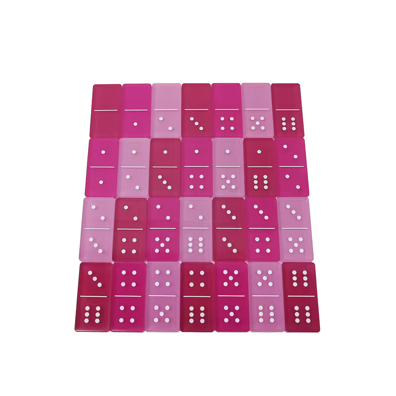 Pink Dominoes Tabletop Game
