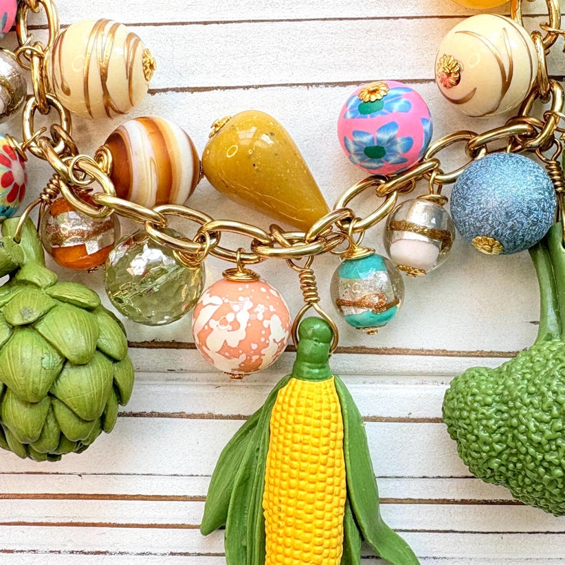 Lenora Dame Garden Vegetable Necklace