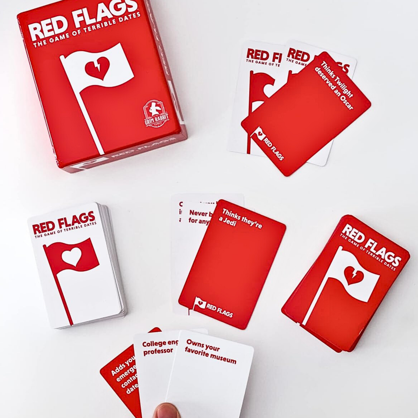 Red Flags: The Game of Terrible Dates Party Card Game