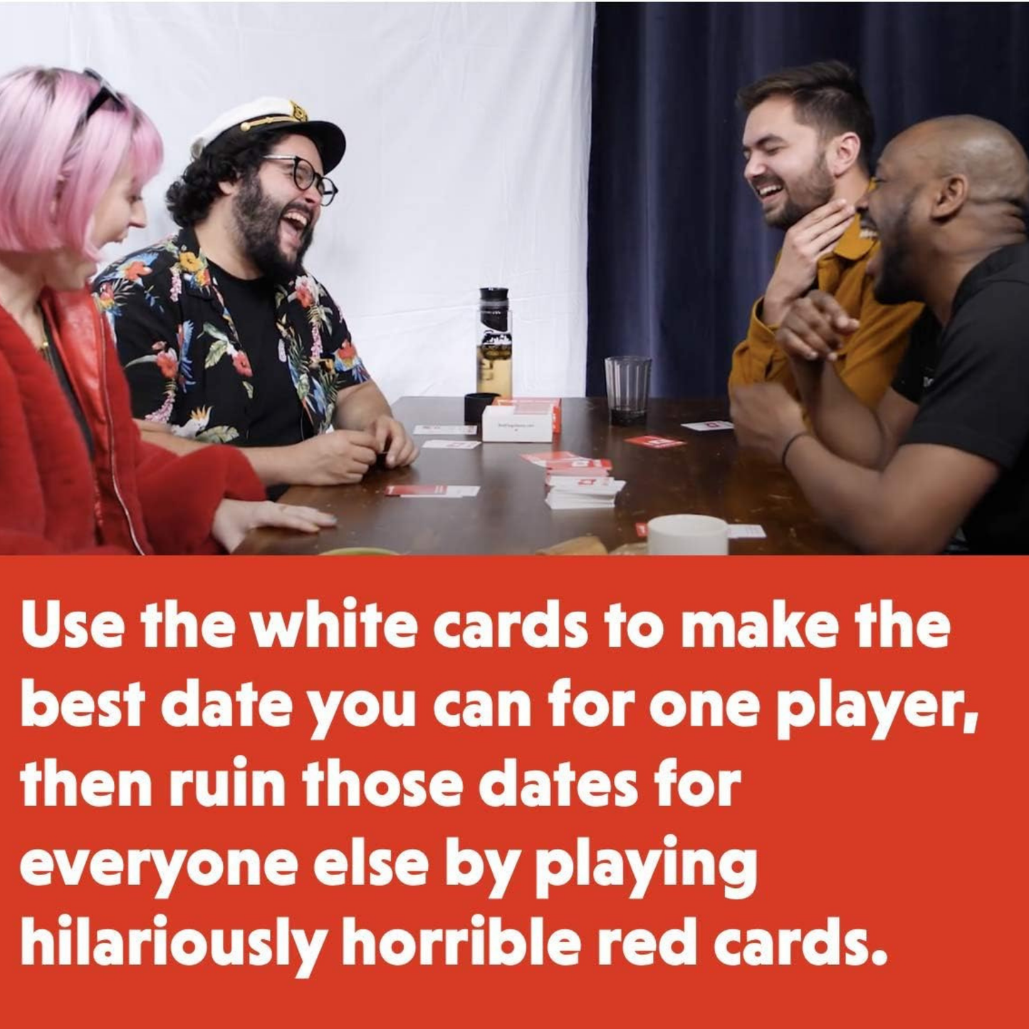 Red Flags: The Game of Terrible Dates Party Card Game