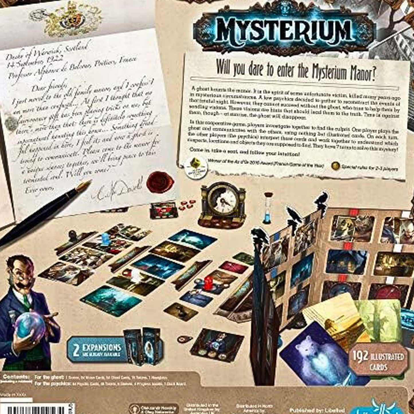 Mysterium Family Fun Solve The Mystery Board Game