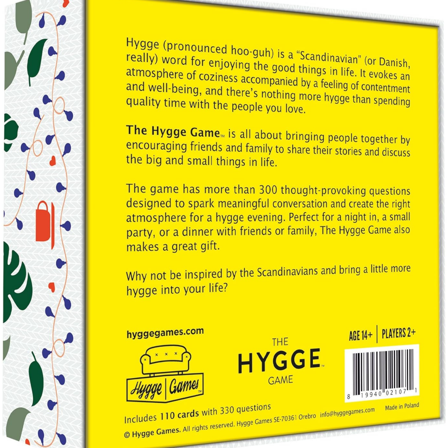 The Hygge Conversation Card Game