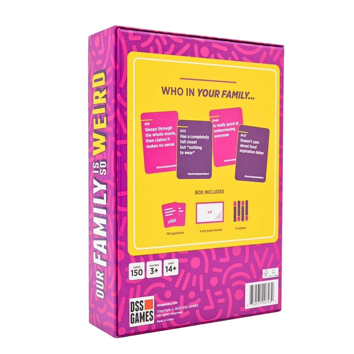 Our Family is So Weird - A Fun Family Party Card Game