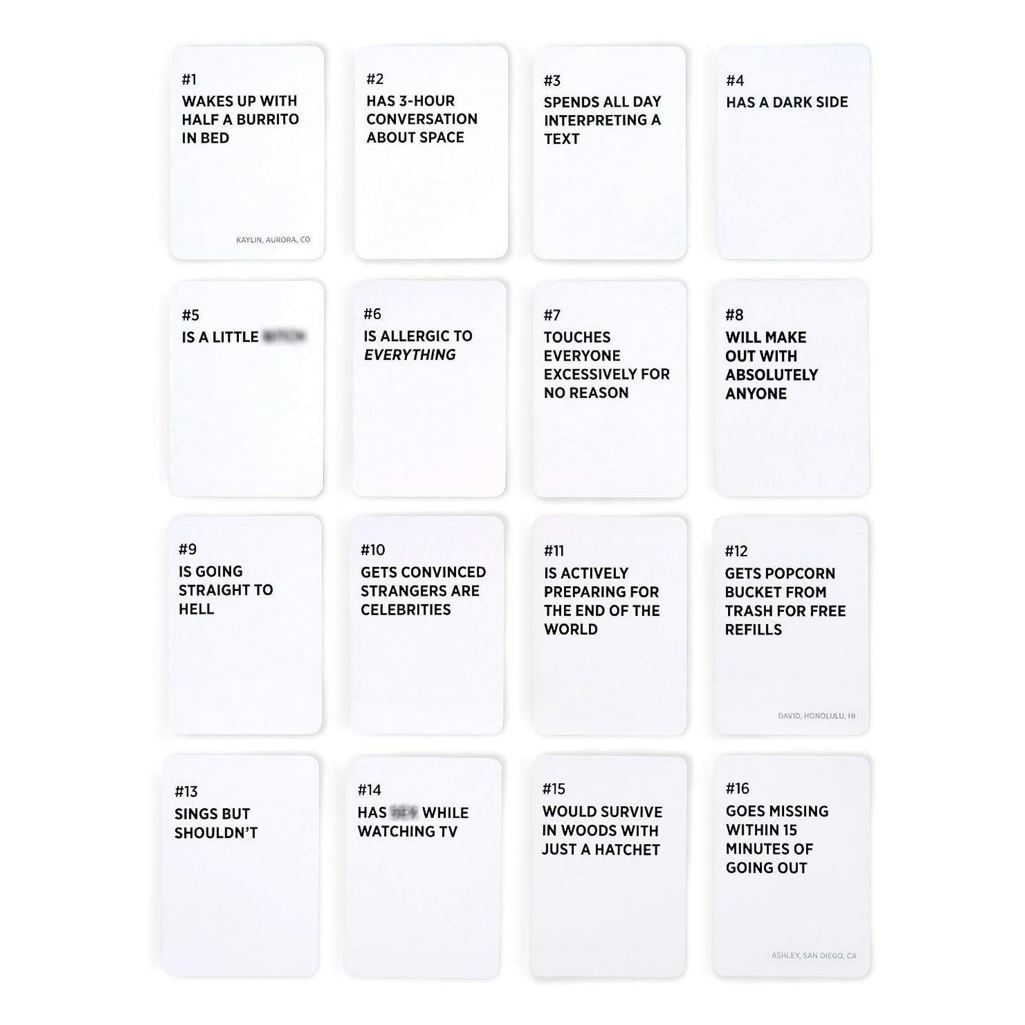 Drunk Stoned or Stupid - A Party Card Game
