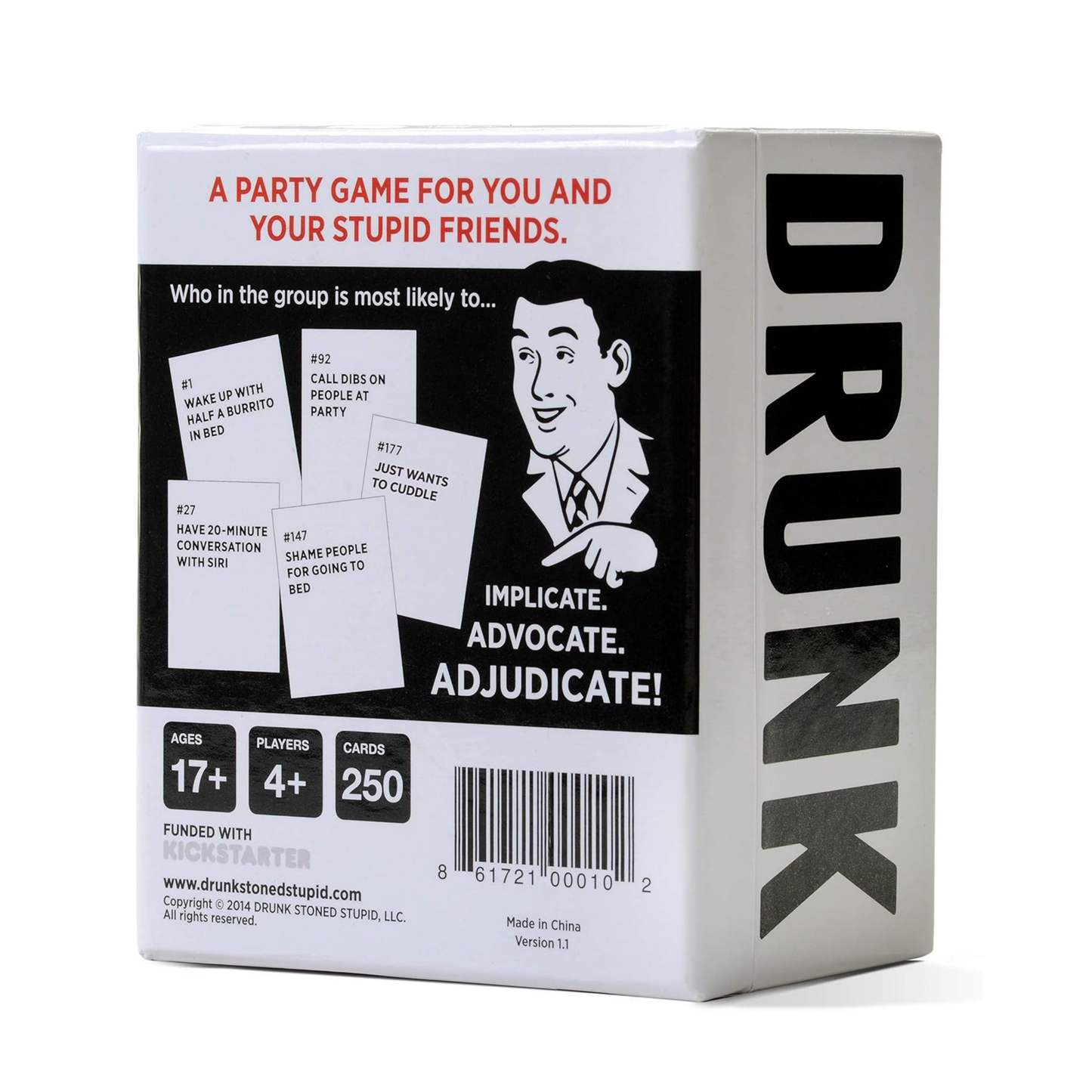 Drunk Stoned or Stupid - A Party Card Game