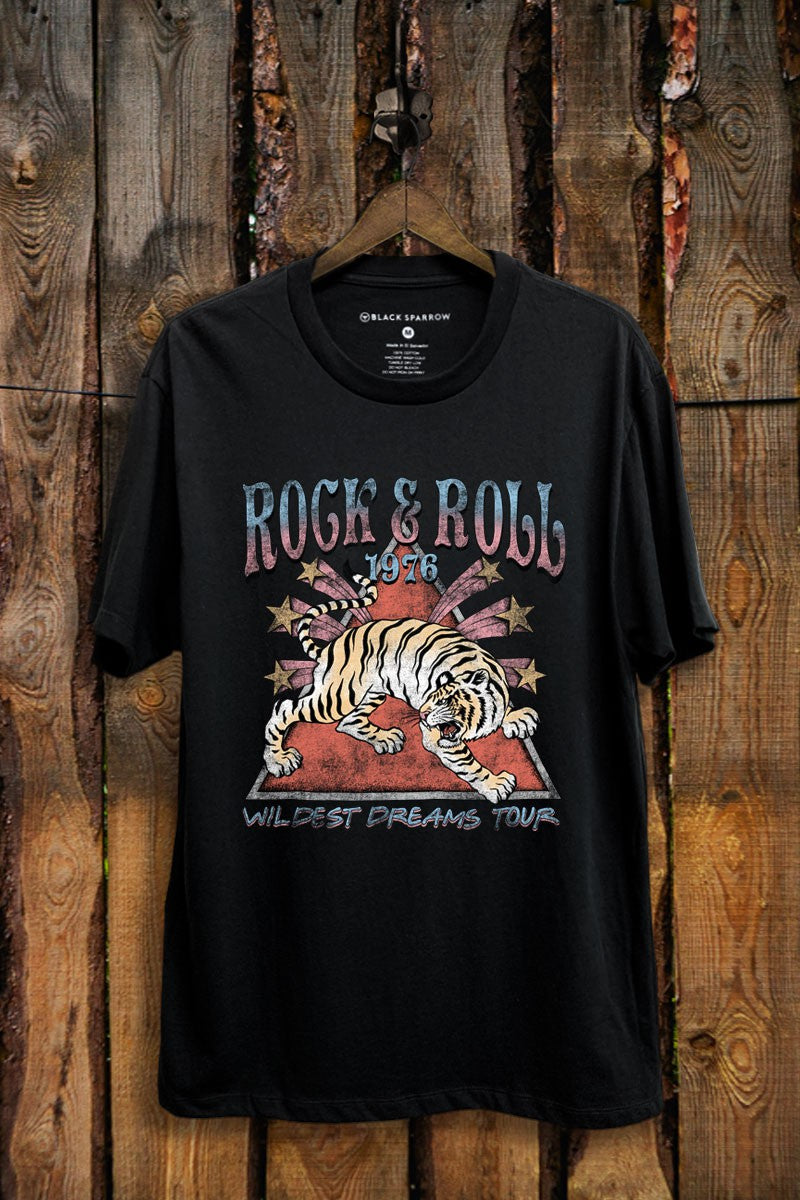 Rock And Roll Wildest Tiger T-Shirt