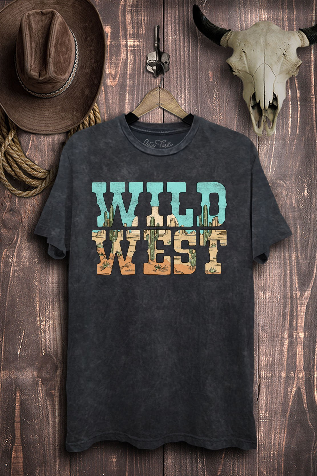 Wild West Desert Western Graphic T-Shirt