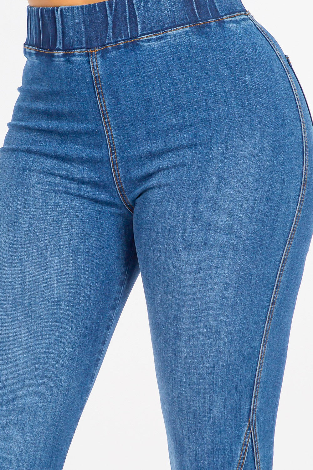 Curves Ahead Super Stretch Flare Jeans
