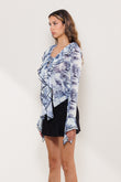 Poetic License Tie-Dye Blouse