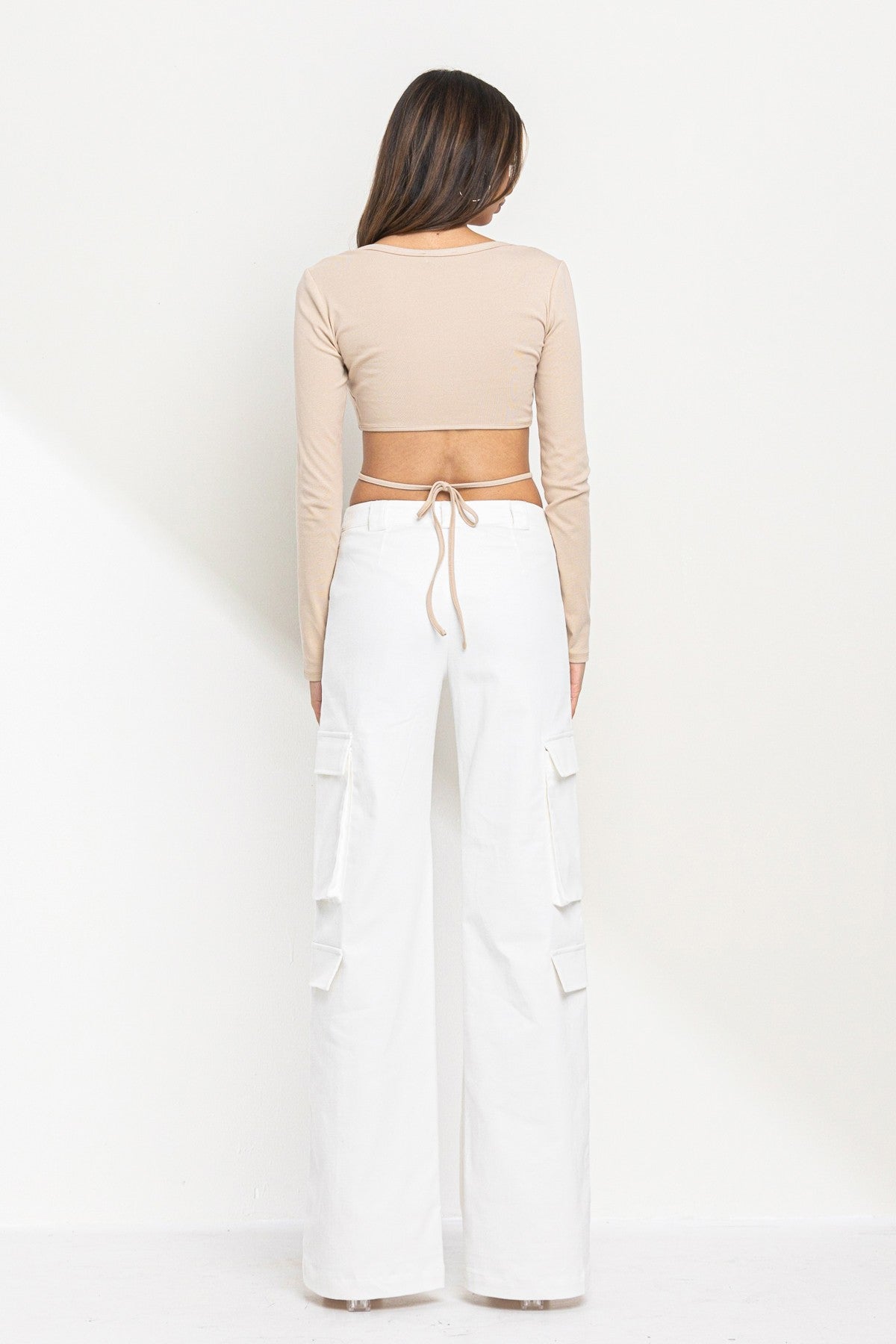Cora Peep Sides Bodysuit