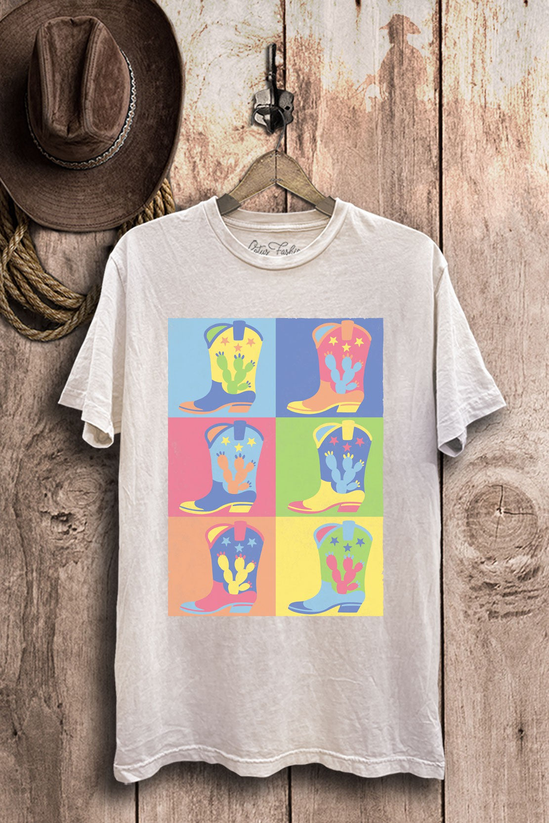 Never Enough Pairs Boots Western Graphic T-Shirt