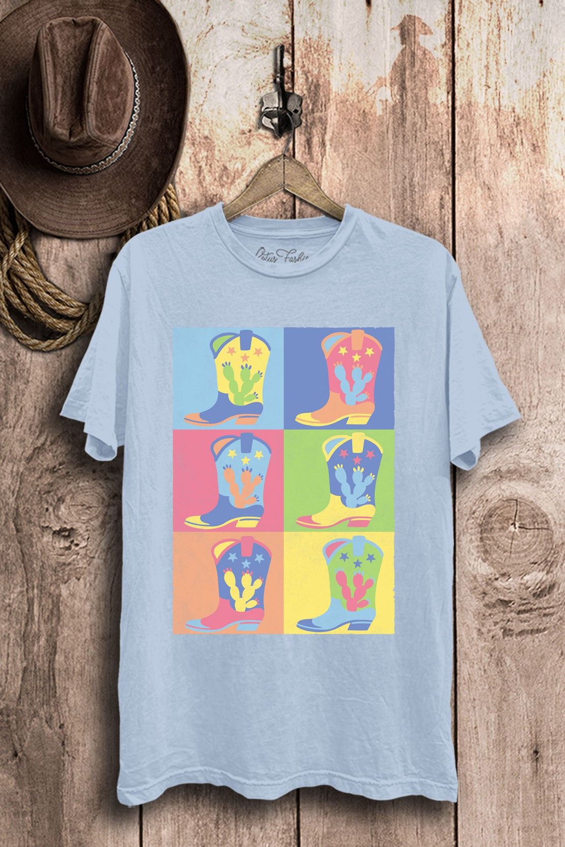 Never Enough Pairs Boots Western Graphic T-Shirt
