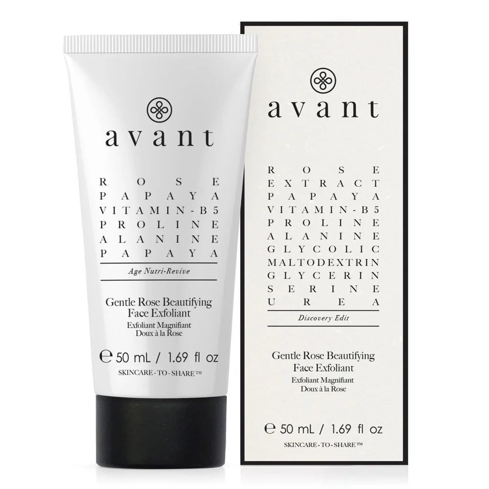 AVANT SKINCARE Prestige Gentle Rose Beautifying Face Exfoliant 1.7oz