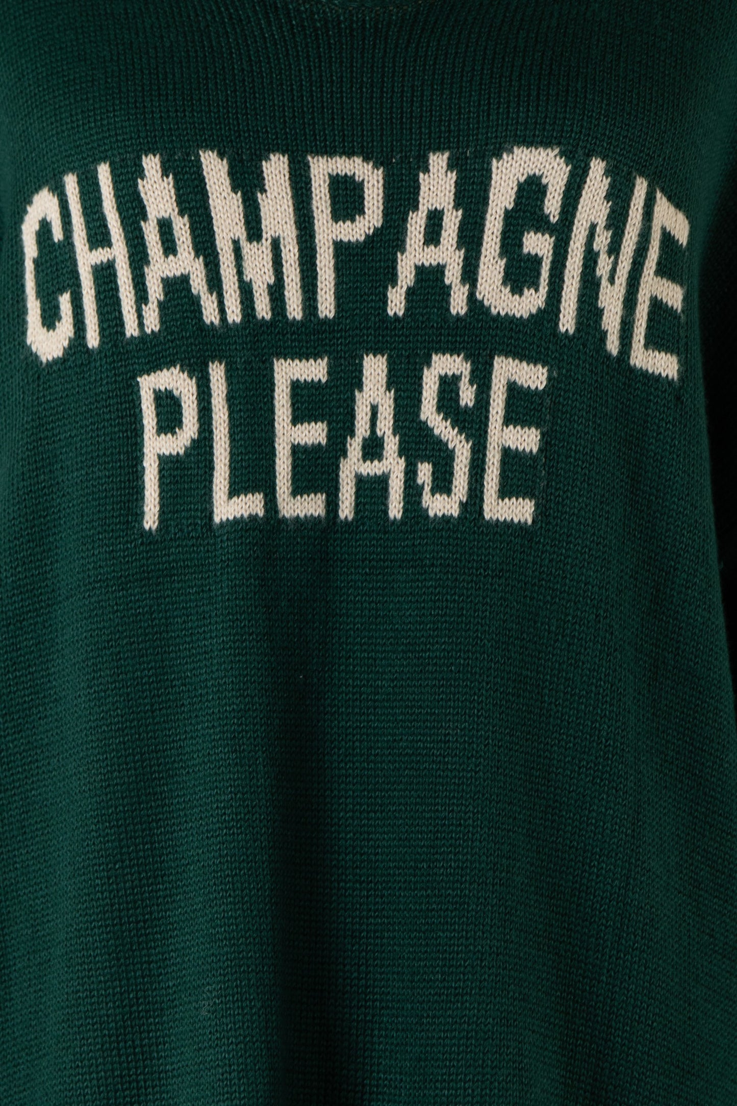 Champagne Please Knit Sweater