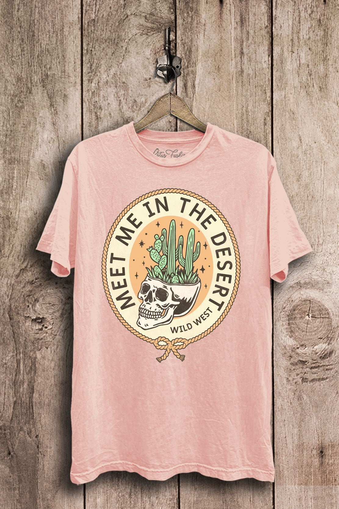 Meet Me In The Desert Western Graphic T-Shirt
