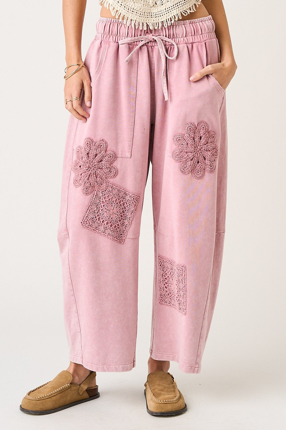 Firepit Festival Boho Barrel Pants