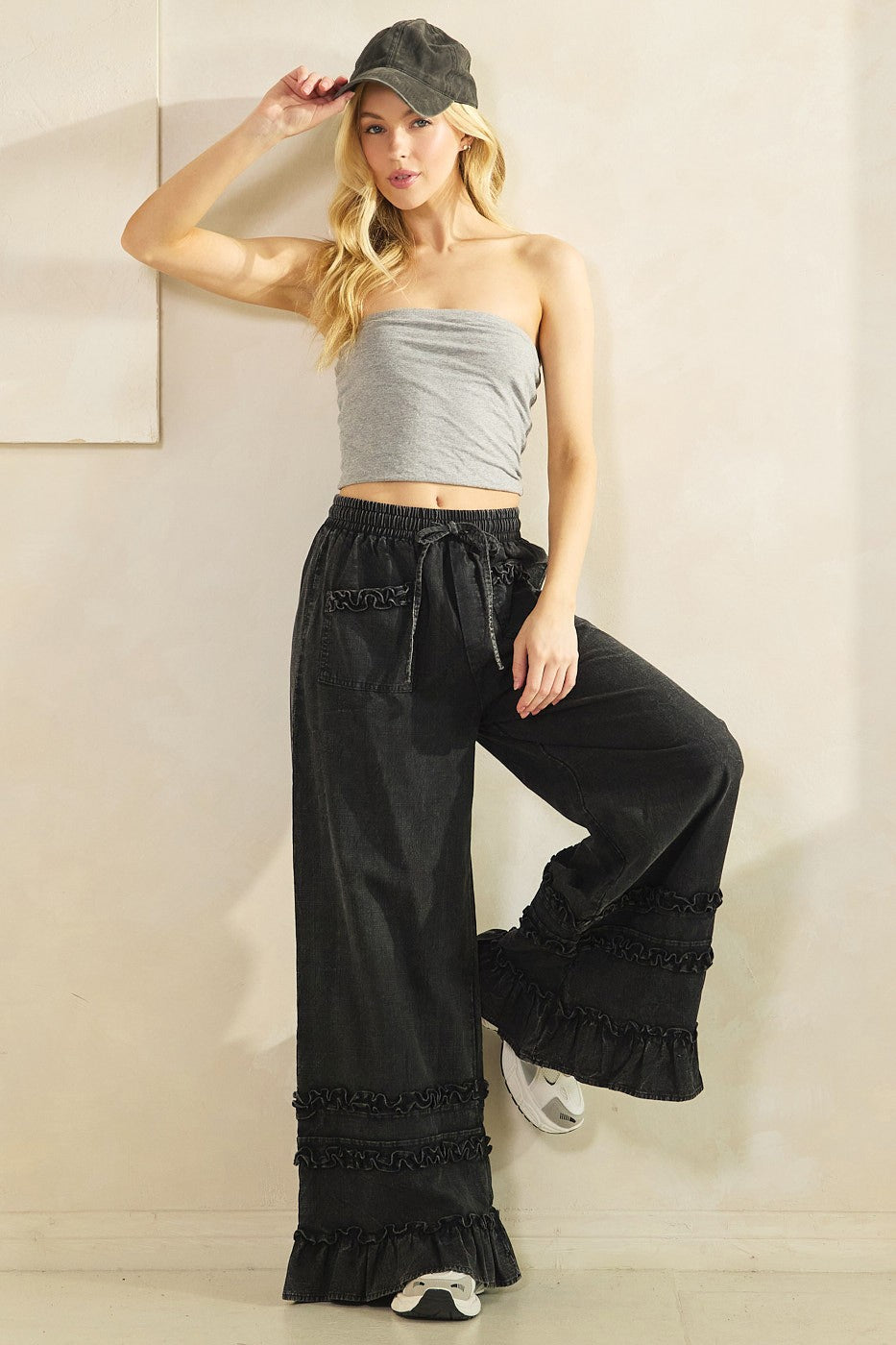 Ready To Ruffle Bohemian Pants