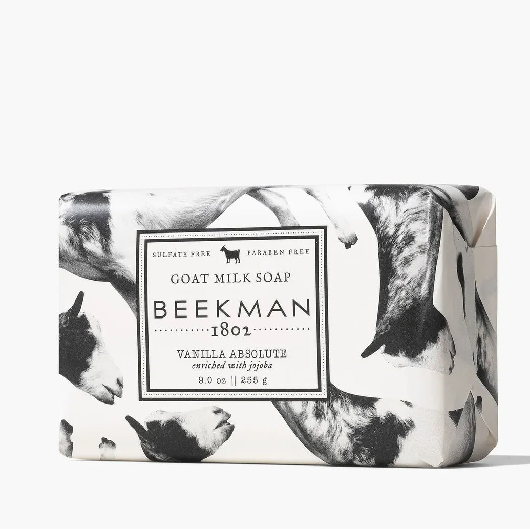 BEEKMAN Vanilla Absolute Goat Milk Bar Soap