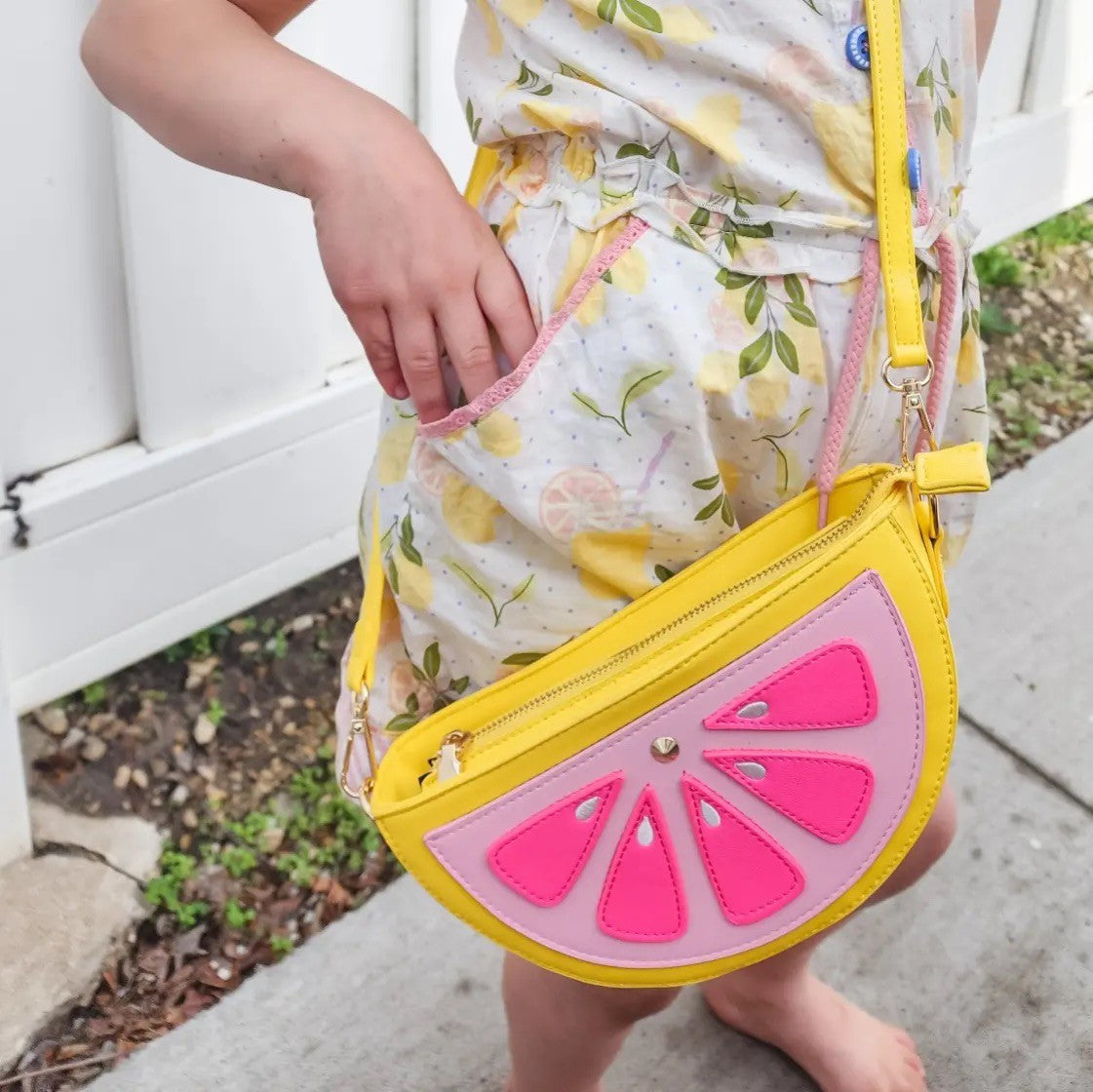Juicy Grapefruit Crossbody Bag