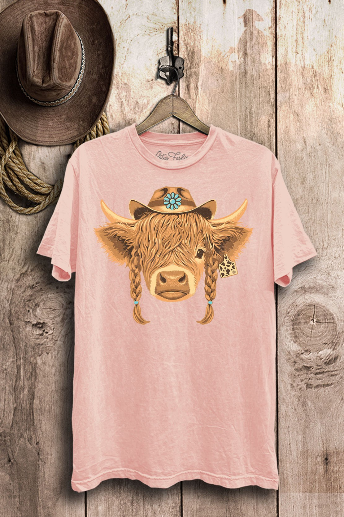 Outlaw Cowgirl Wanted Western Graphic T-Shirt