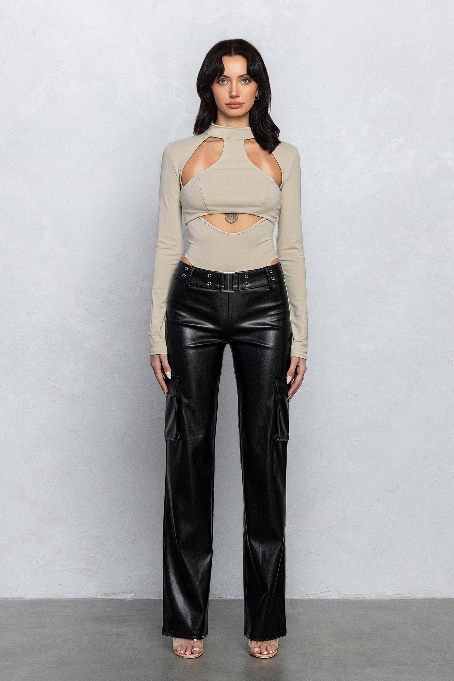 Cassie Cut-Out Design Bodysuit