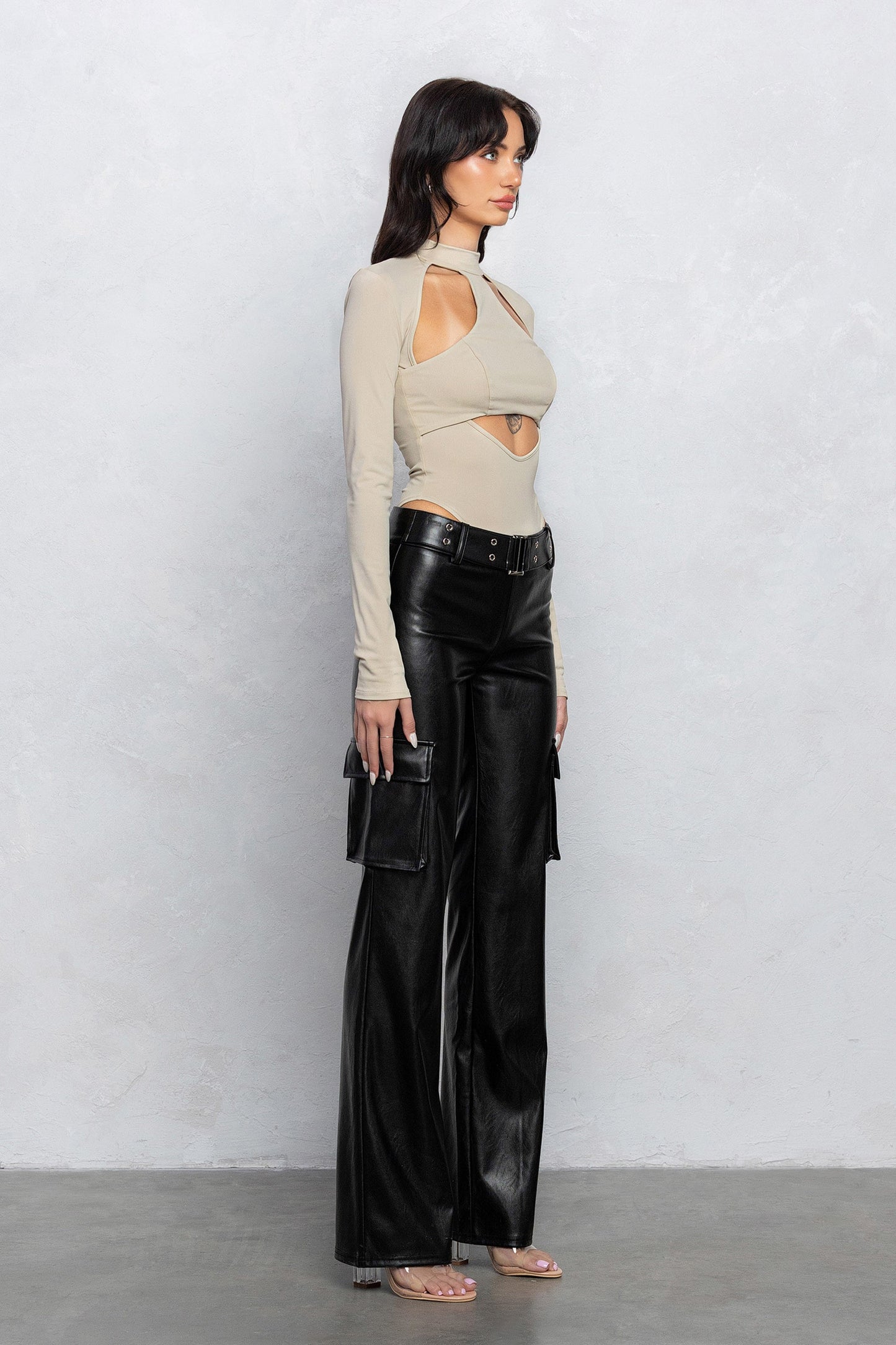 Cassie Cut-Out Design Bodysuit