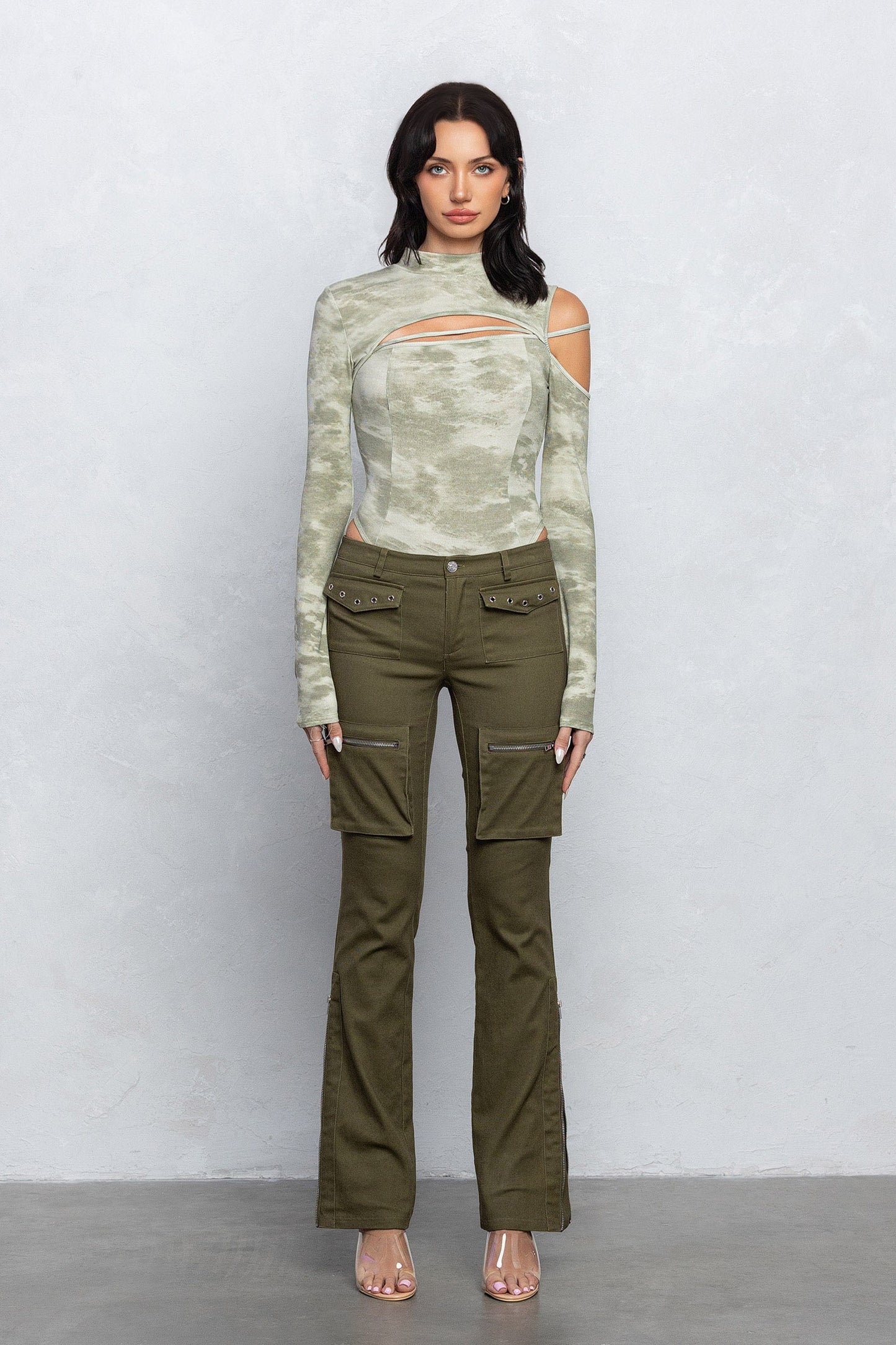 Briella Ribbed Knit Bodysuit