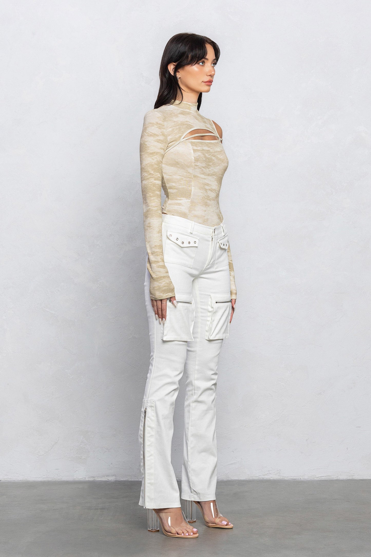 Briella Ribbed Knit Bodysuit