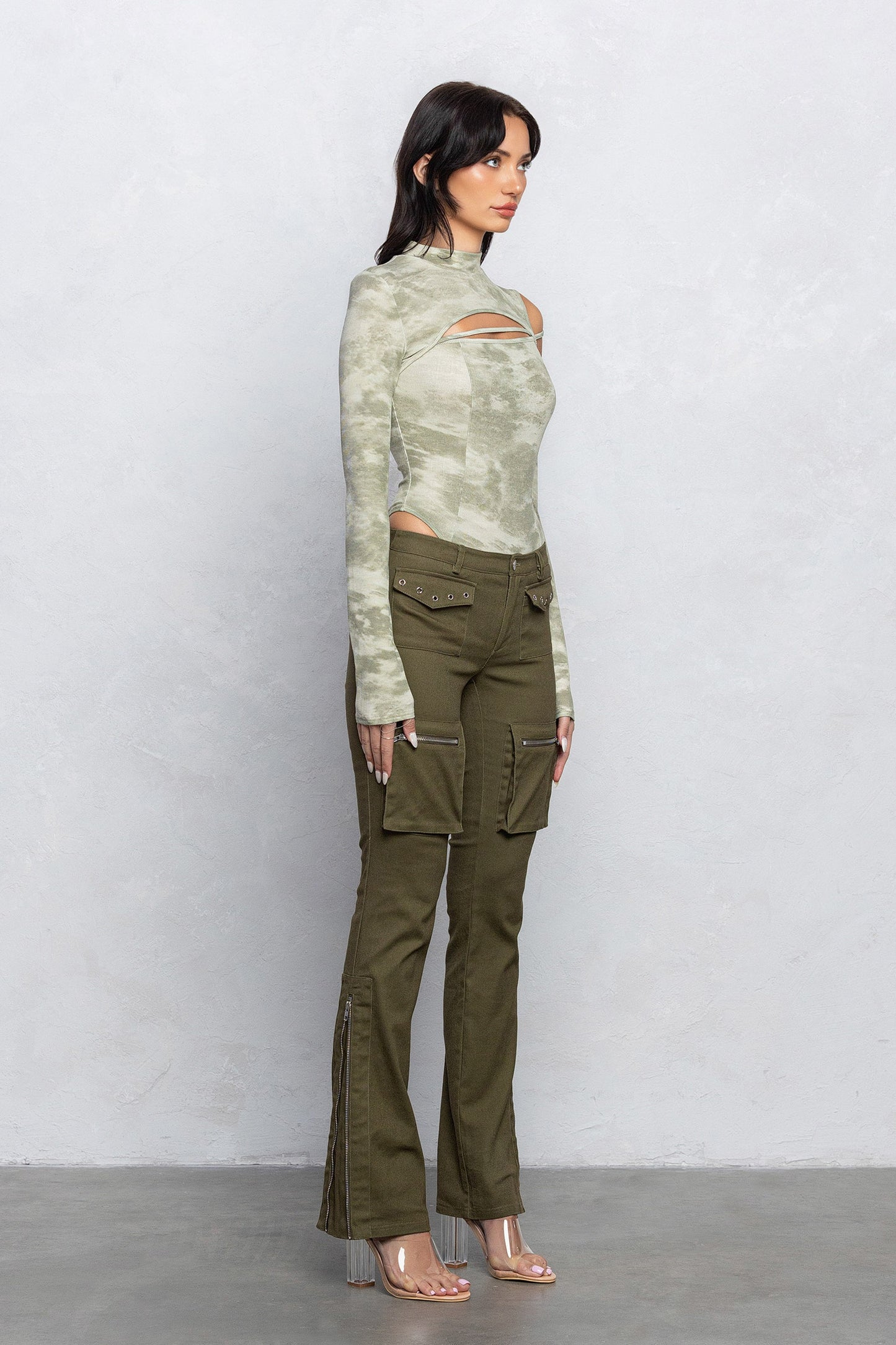 Briella Ribbed Knit Bodysuit