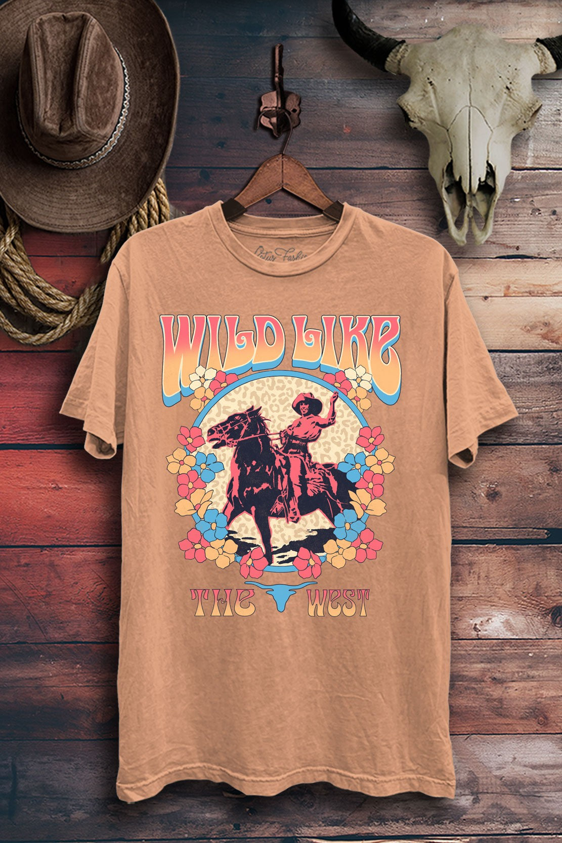 Wild Like The West Western Graphic T-Shirt