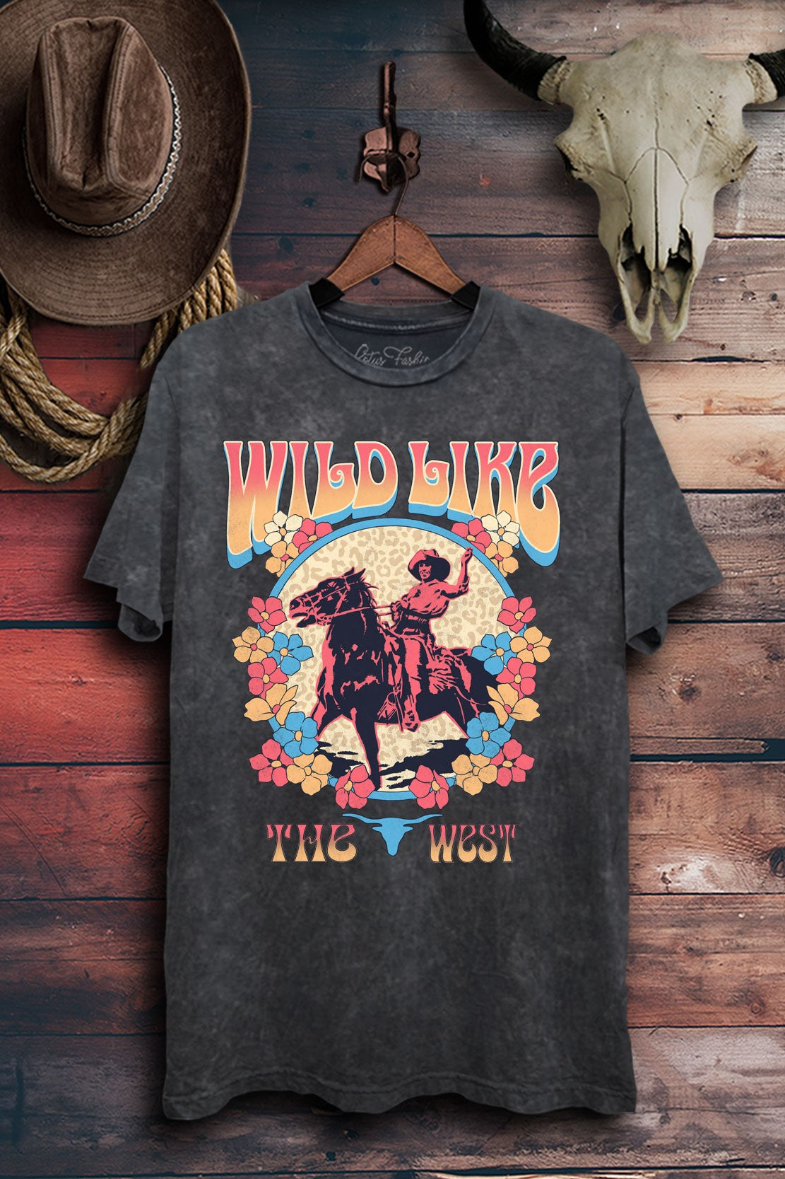 Wild Like The West Western Graphic T-Shirt