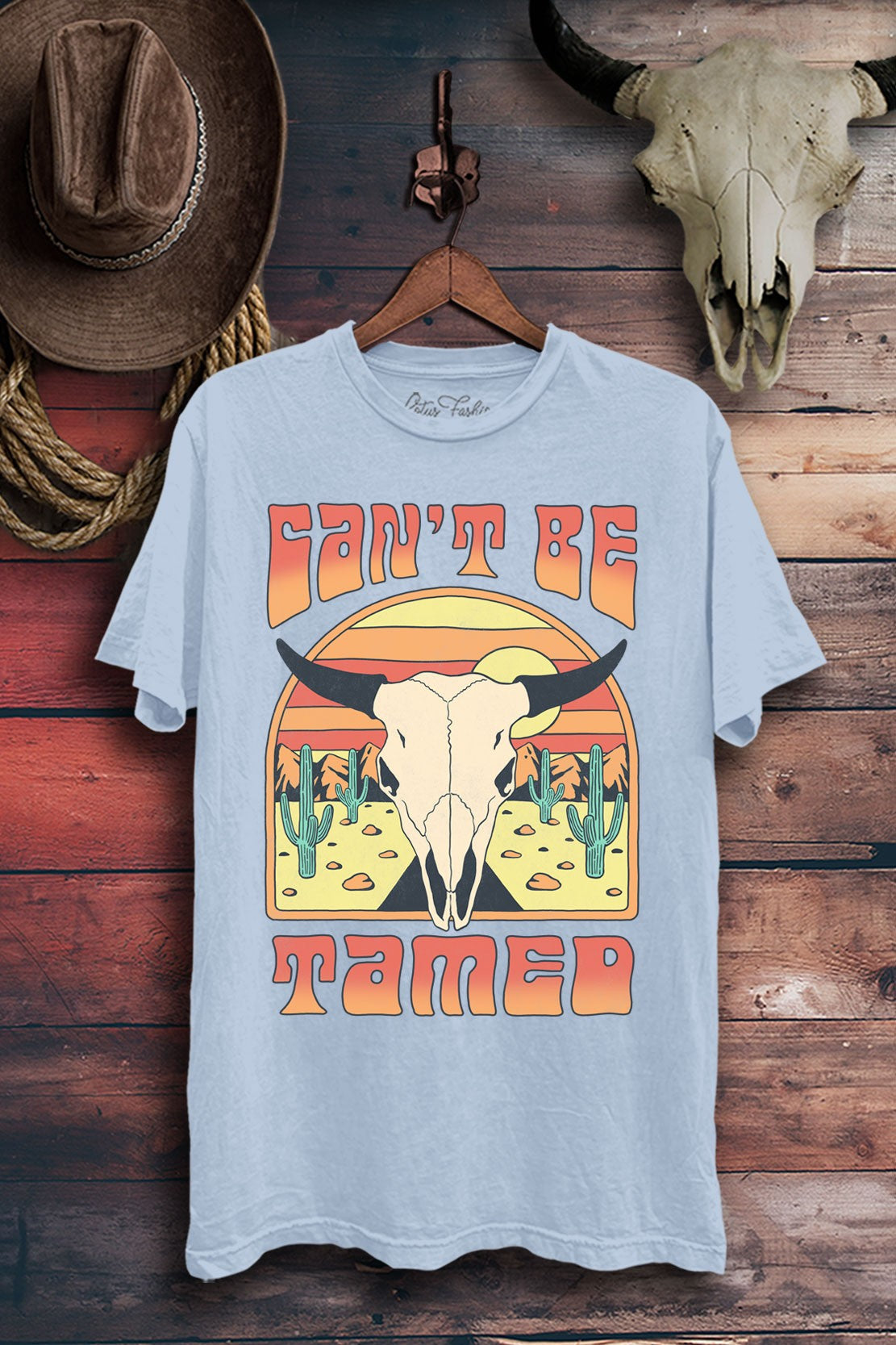 Can't Be Tamed Western Graphic T-Shirt