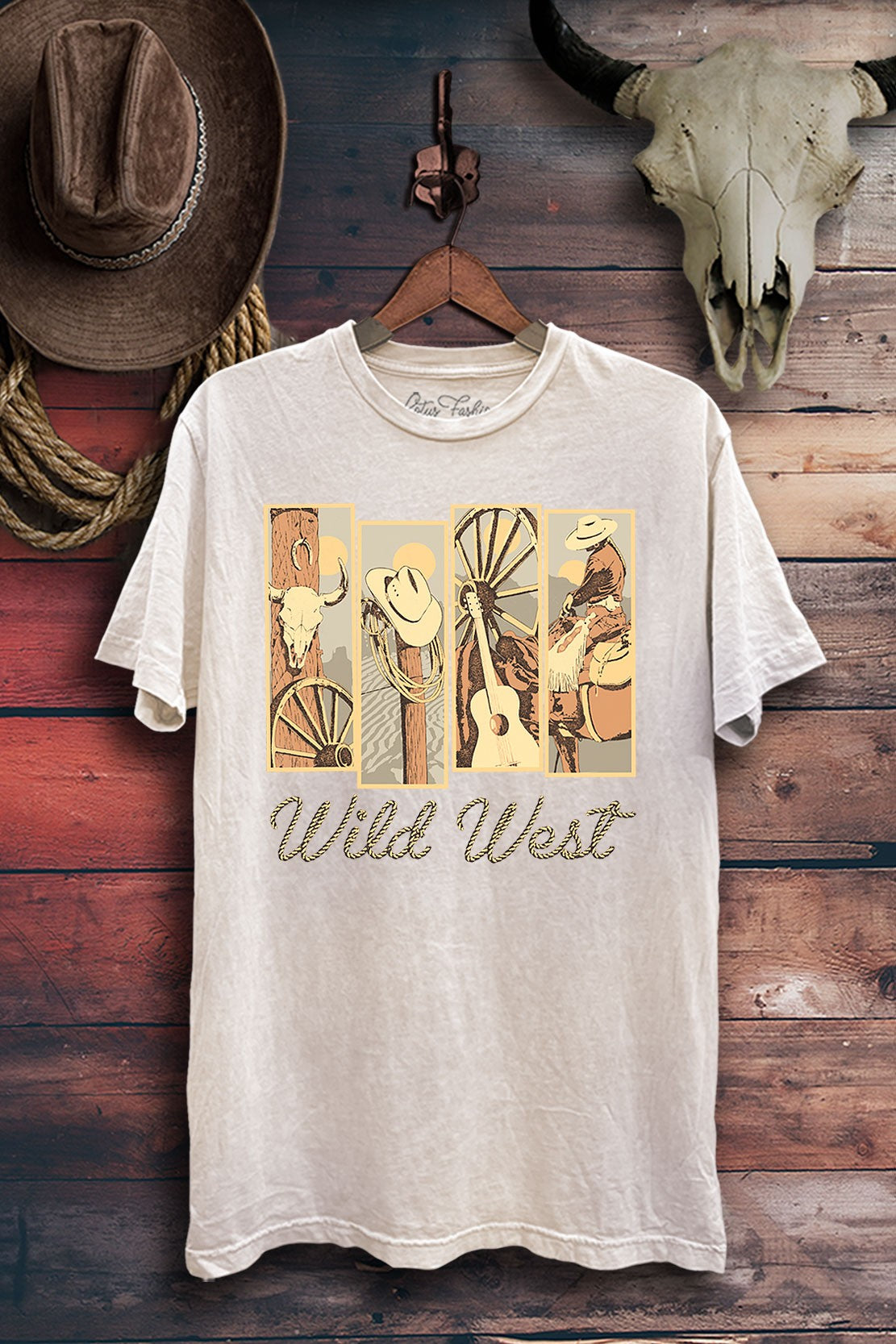 Wild West Western Graphic T-Shirt