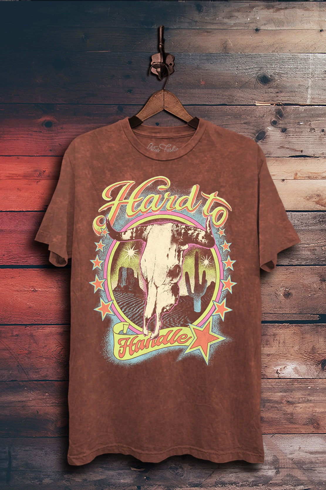 Hard To Handle Western Graphic T-Shirt