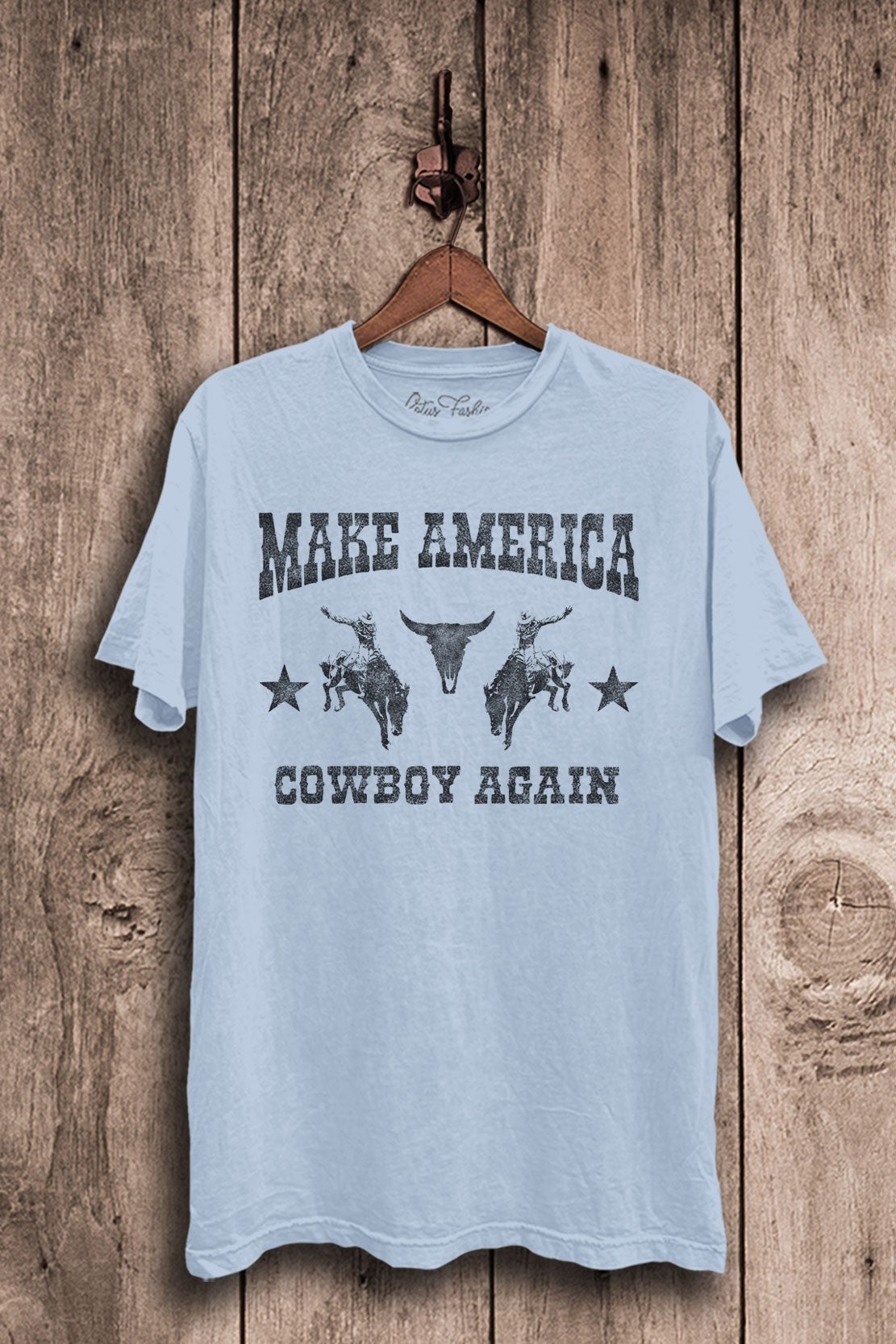 Make America Cowboy Again Western Graphic T-Shirt