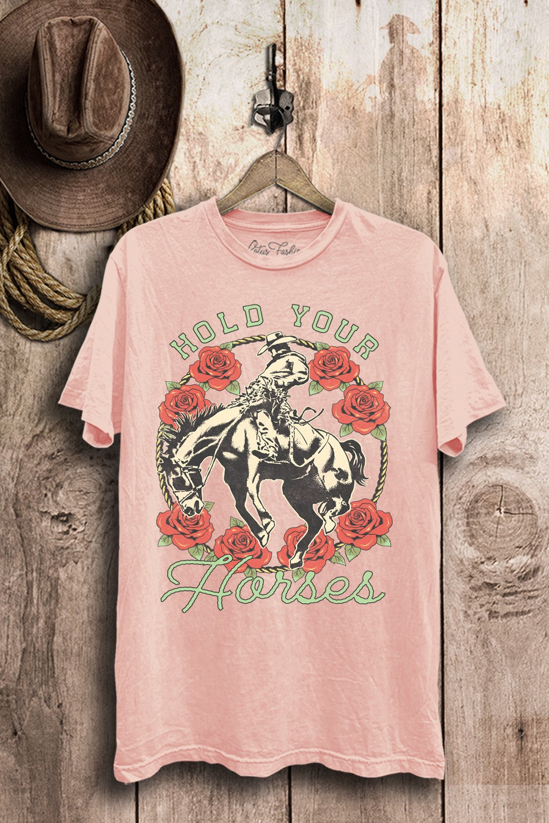 Hold Your Horses Western Graphic T-Shirt
