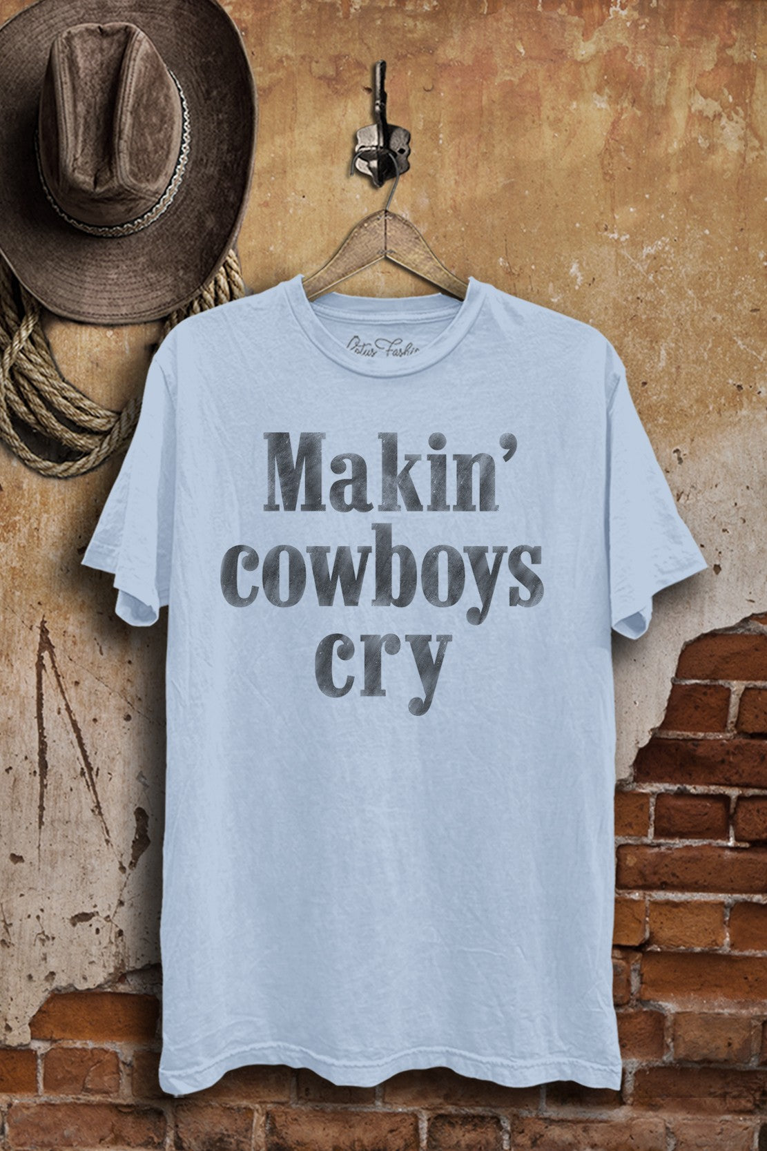 Making Cowboy Cry Western Graphic T-Shirt