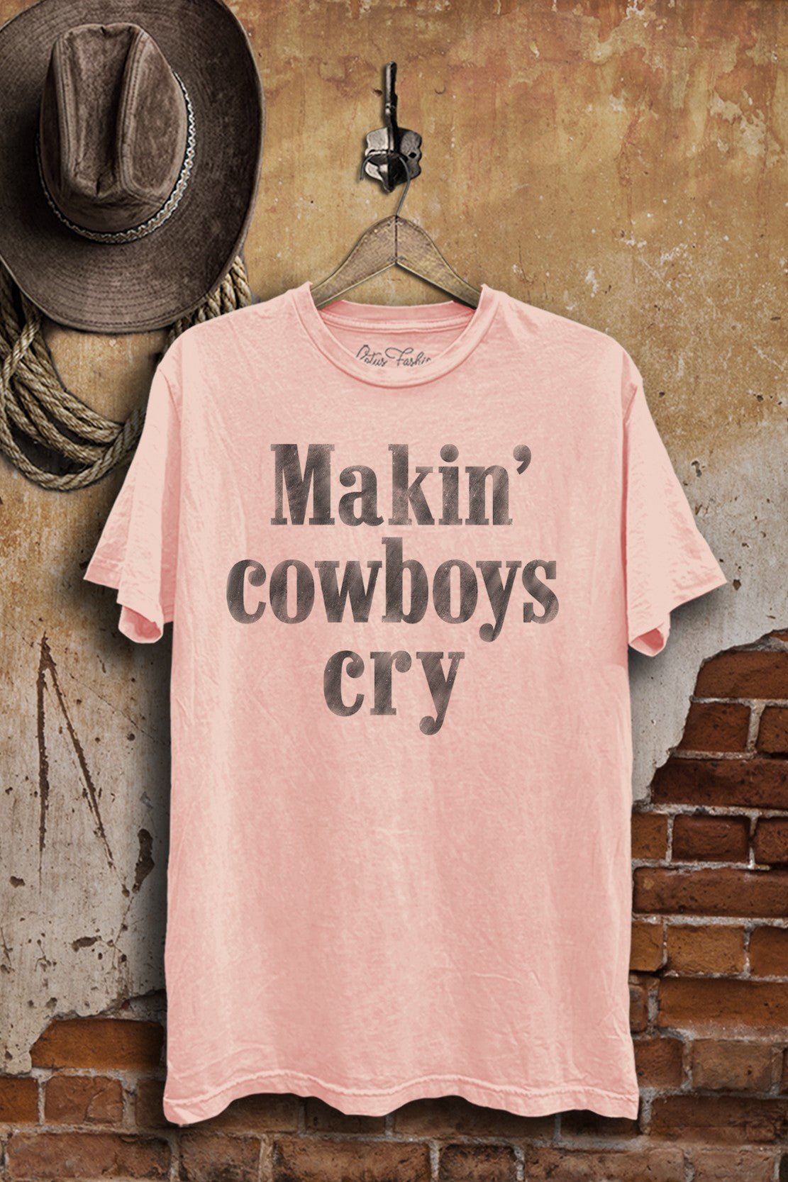 Making Cowboy Cry Western Graphic T-Shirt