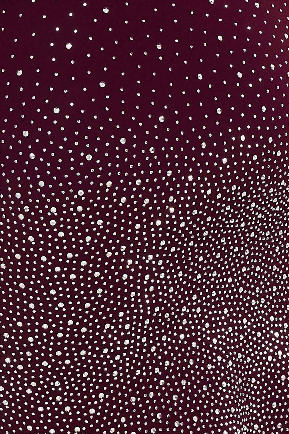 Starry Skies Rhinestone Ombre Party Dress