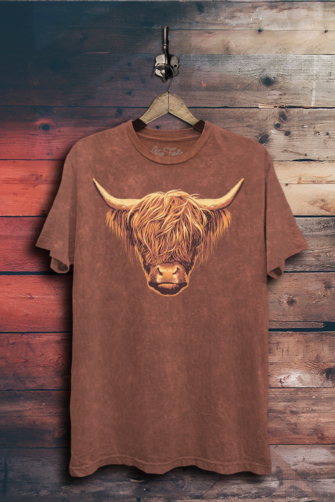 Highland Cow Fan Western Graphic T-Shirt