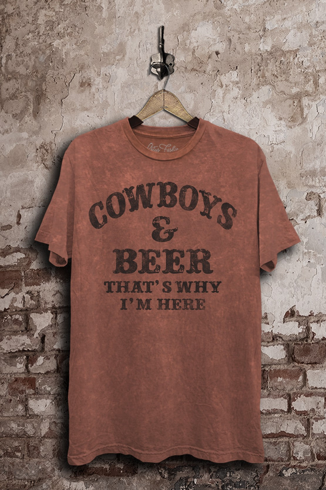 Cowboys Why I Am Here Western Graphic T-Shirt