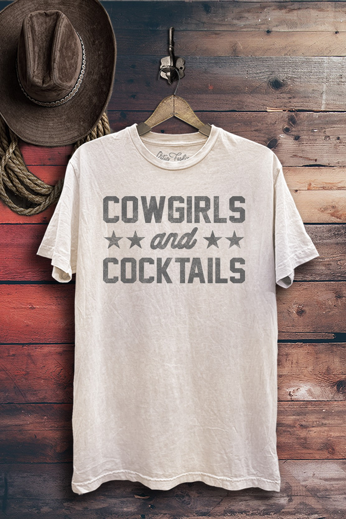 Cowgirls And Cocktails Western Graphic T-Shirt