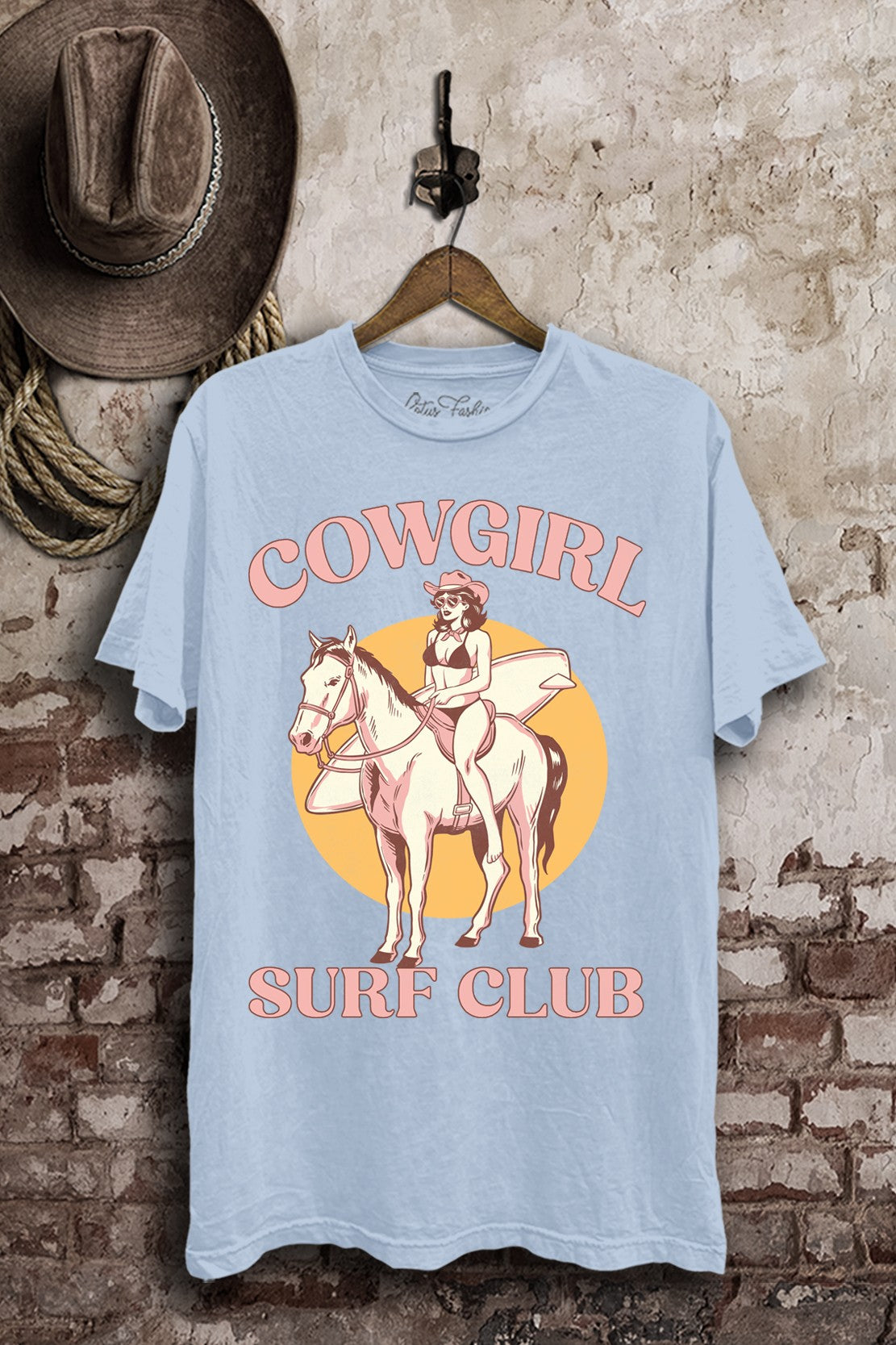 Cowgirl Surf Club Western Graphic T-Shirt